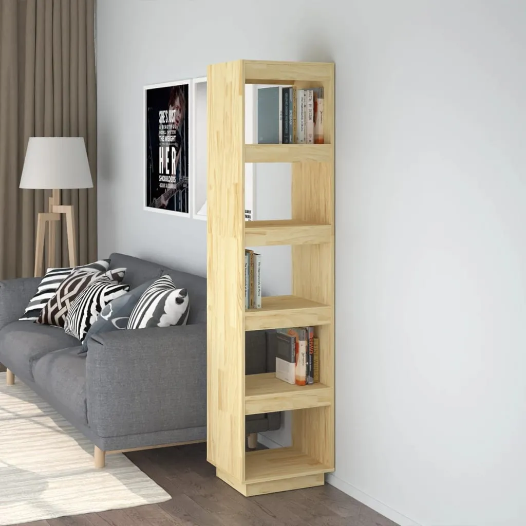 vidaXL Libreria/Divisorio 40x35x167 cm in Legno Massello di Pino