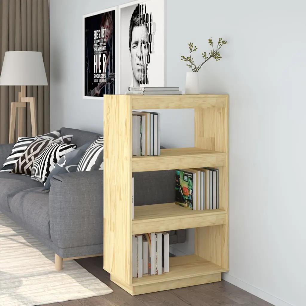 vidaXL Libreria/Divisorio 60x35x103 cm in Legno Massello di Pino