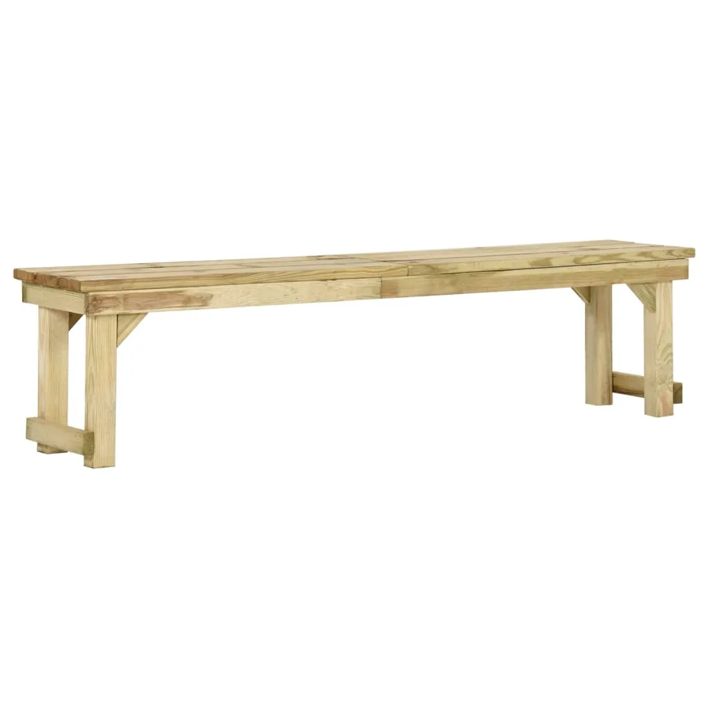 vidaXL Panchina da Giardino 180 cm in Legno di Pino Impregnato