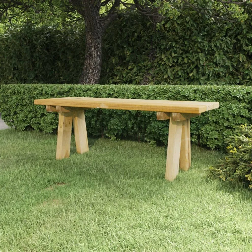 vidaXL Panchina da Giardino 110 cm in Massello di Pino Impregnato