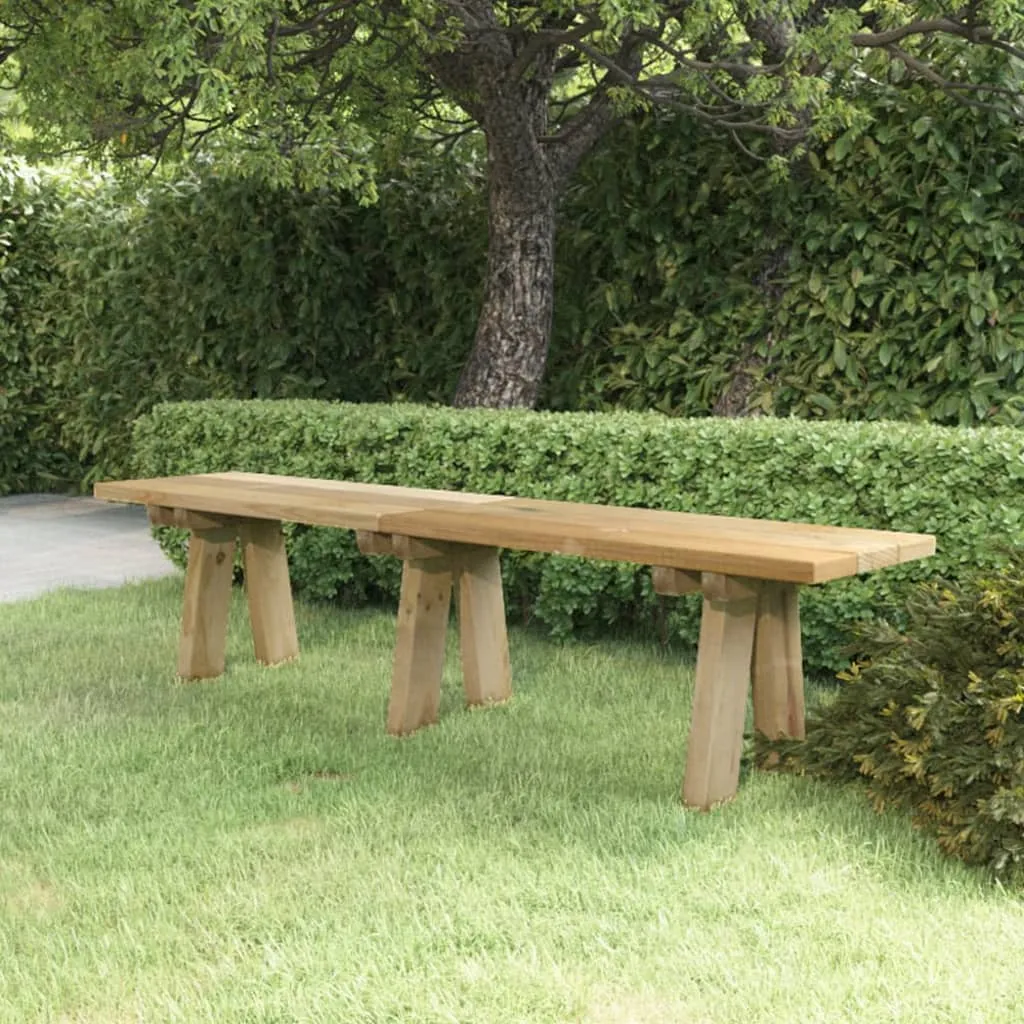 vidaXL Panchina da Giardino 160 cm in Massello di Pino Impregnato