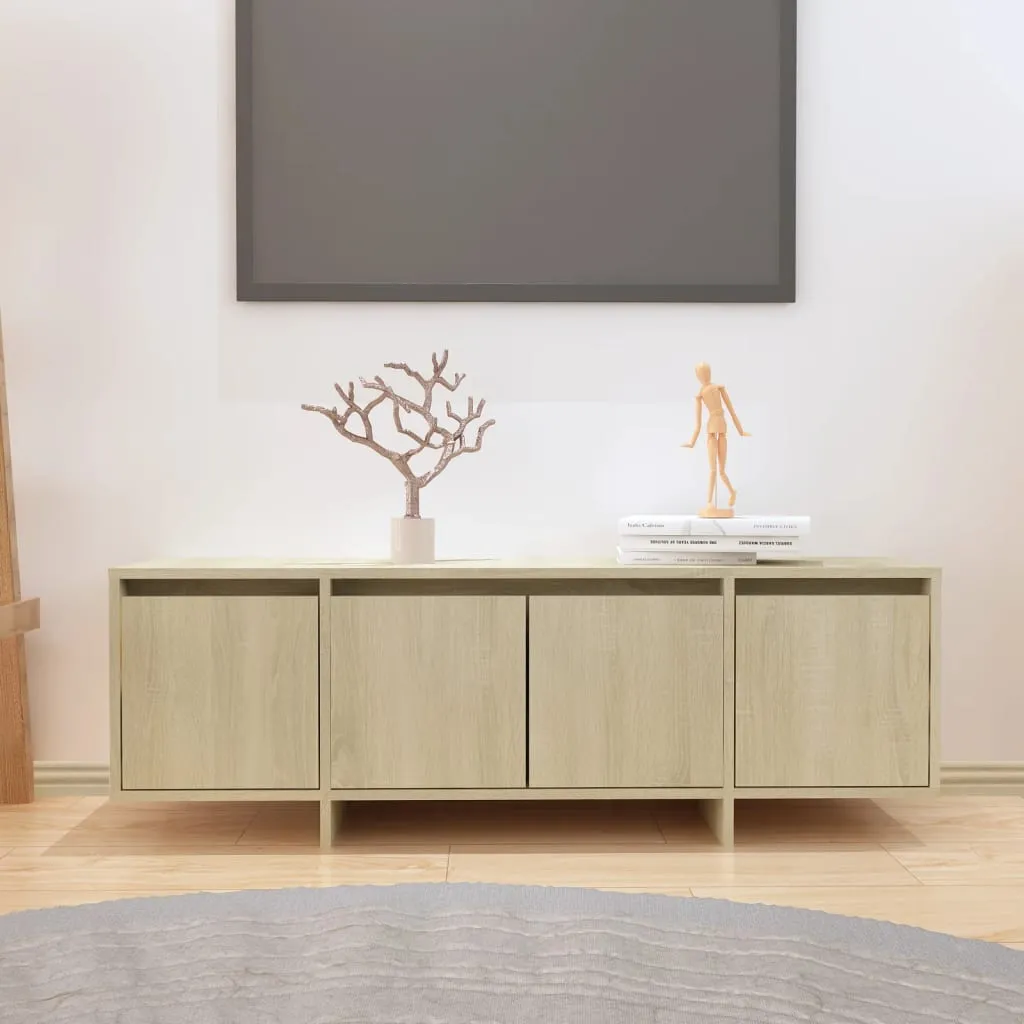 vidaXL Mobile Porta TV Rovere Sonoma 120x30x40,5 cm in Truciolato