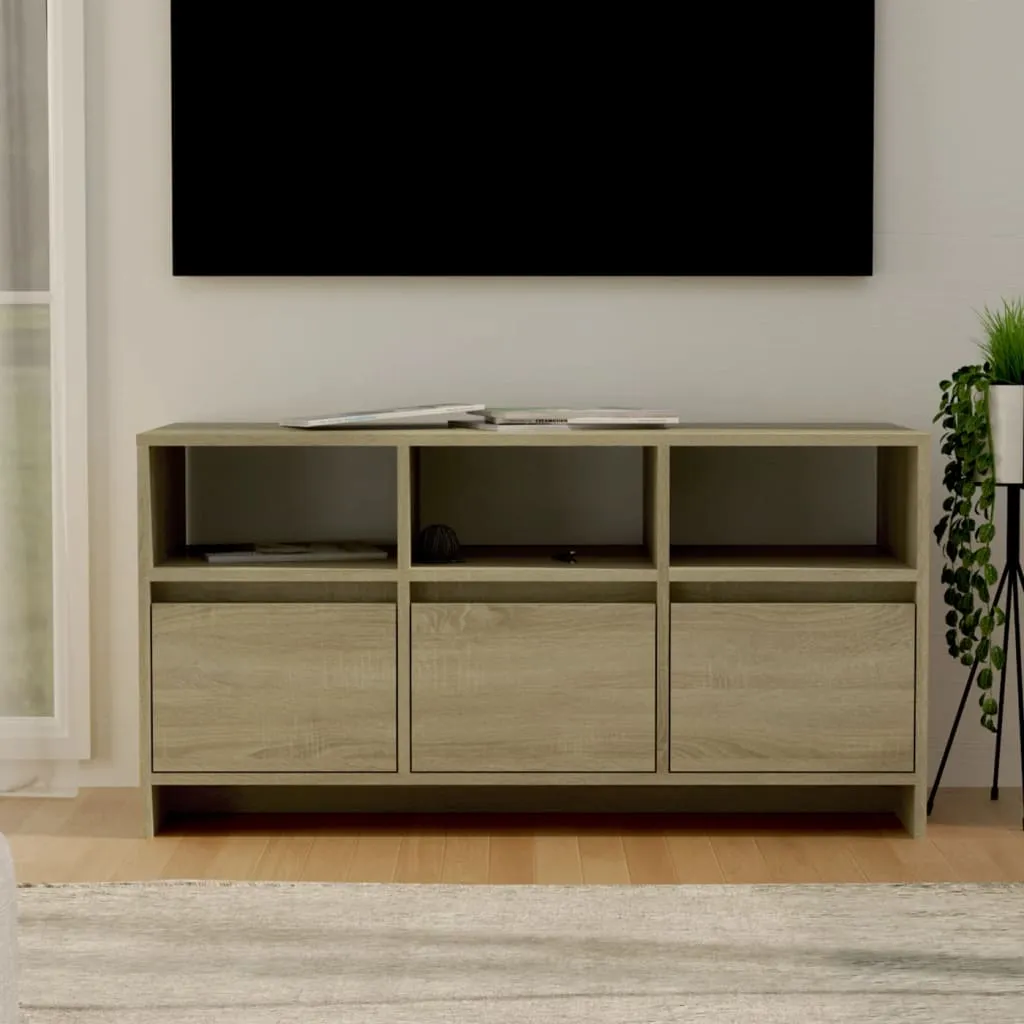 vidaXL Mobile Porta TV Rovere Sonoma 102x37,5x52,5 cm in Truciolato