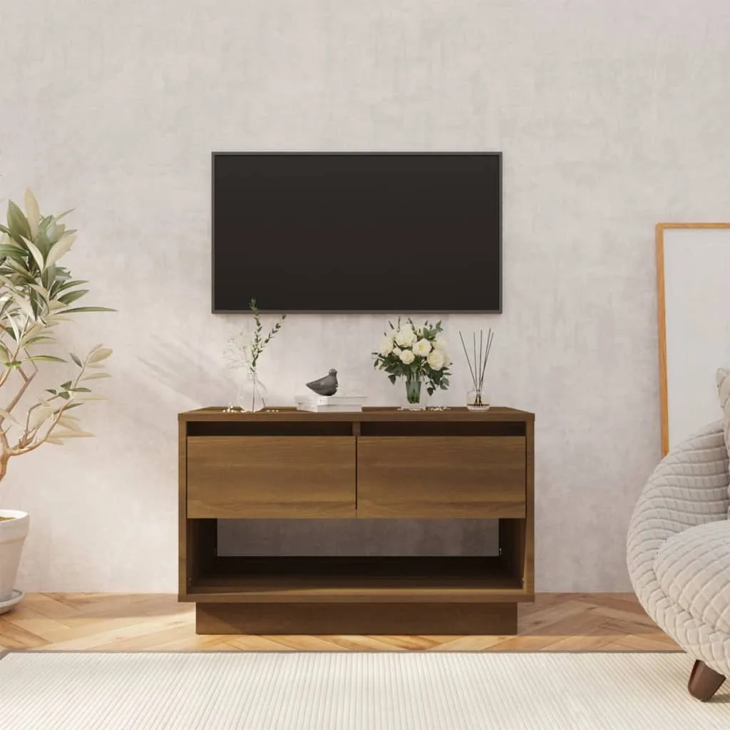 vidaXL Mobile TV Rovere Marrone 70x41x44 cm in Truciolato