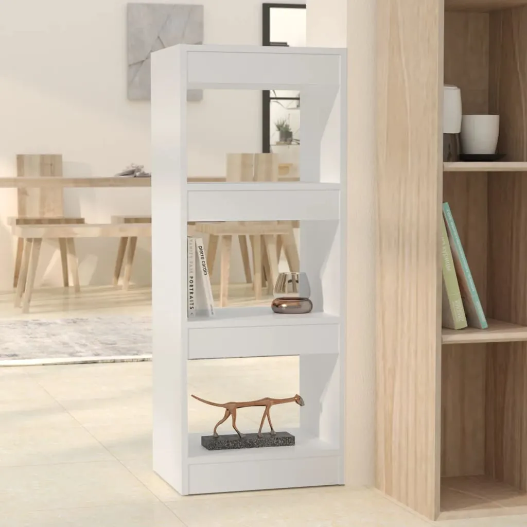 vidaXL Libreria/Divisorio Bianco 40x30x103 cm in Truciolato