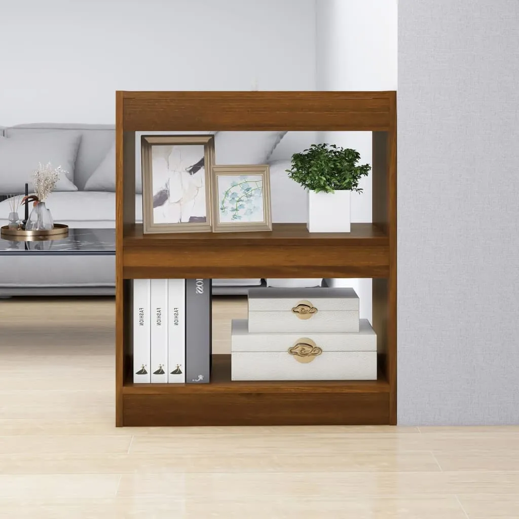 vidaXL Libreria/Divisorio Rovere Marrone 60x30x72 cm