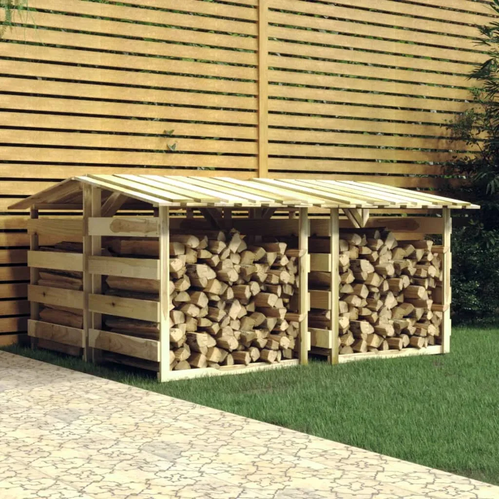 vidaXL Pergole con Tetto 4 pz 100x90x100 cm Legno di Pino Impregnato