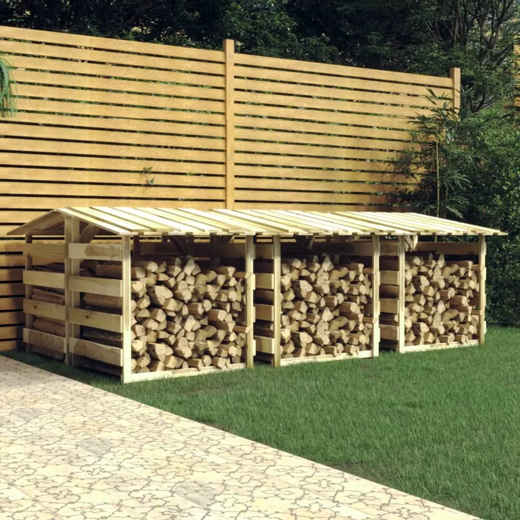 vidaXL Pergole con Tetto 6 pz 100x90x100 cm Legno di Pino Impregnato