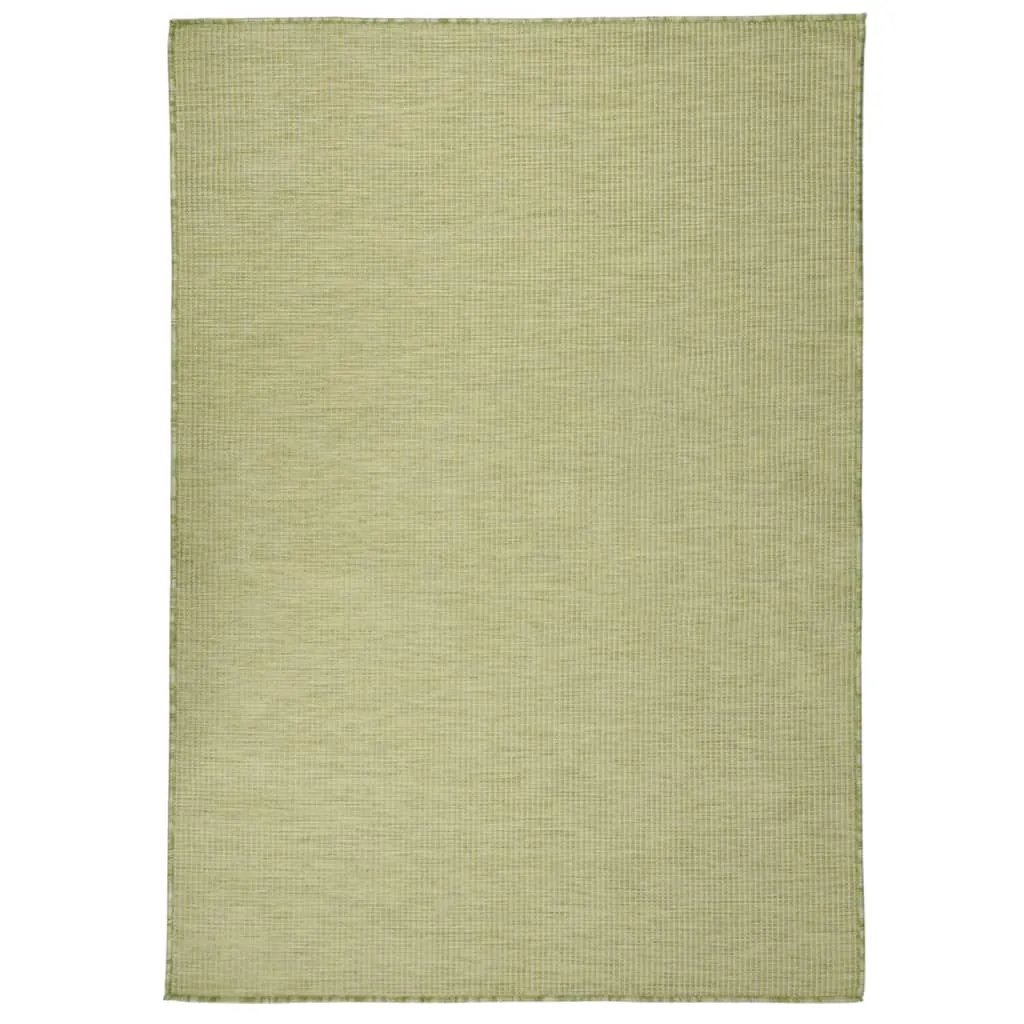 vidaXL Tappeto da Esterni a Tessitura Piatta 200x280 cm Verde