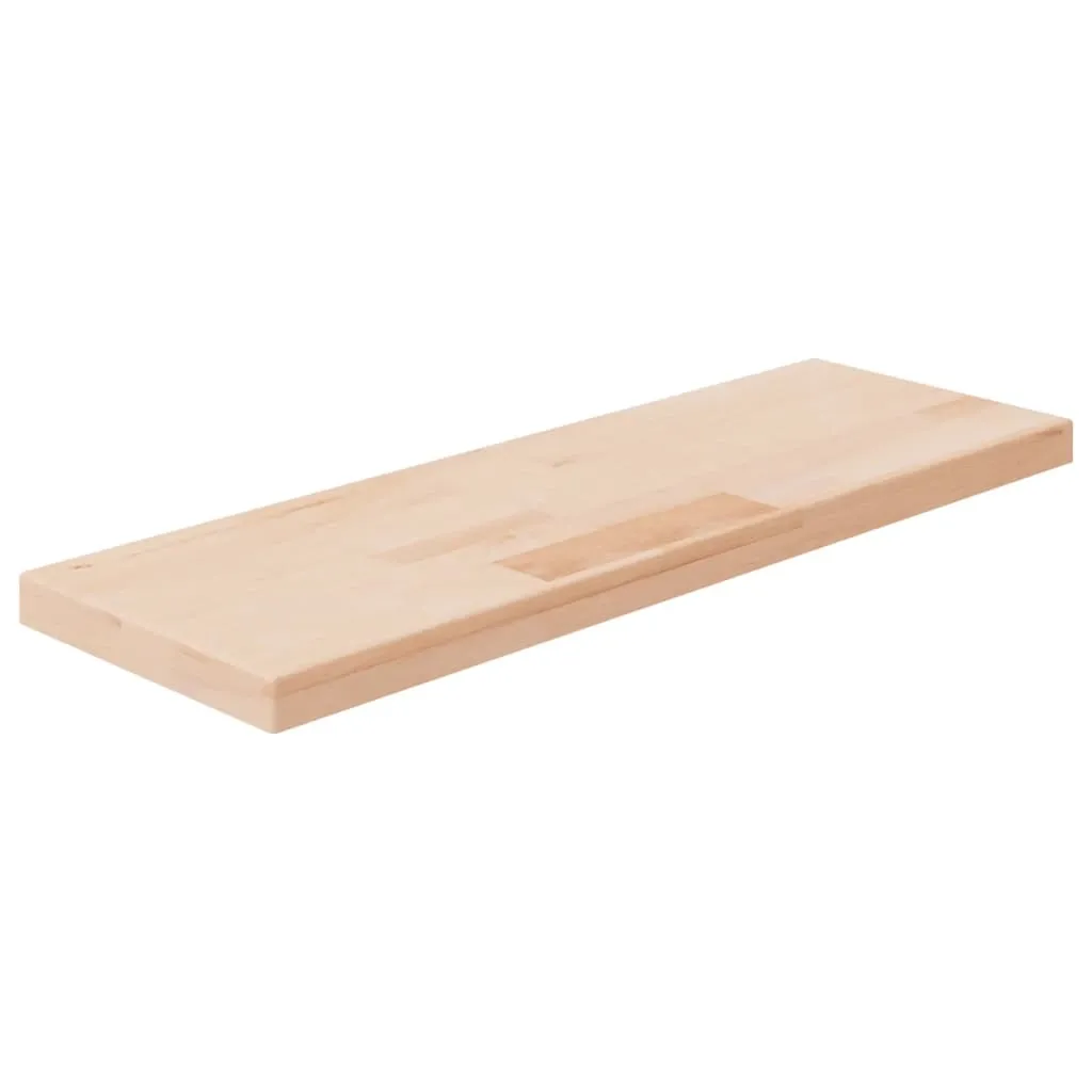 vidaXL Ripiano 60x20x2,5 cm Legno Massello di Rovere Non Trattato