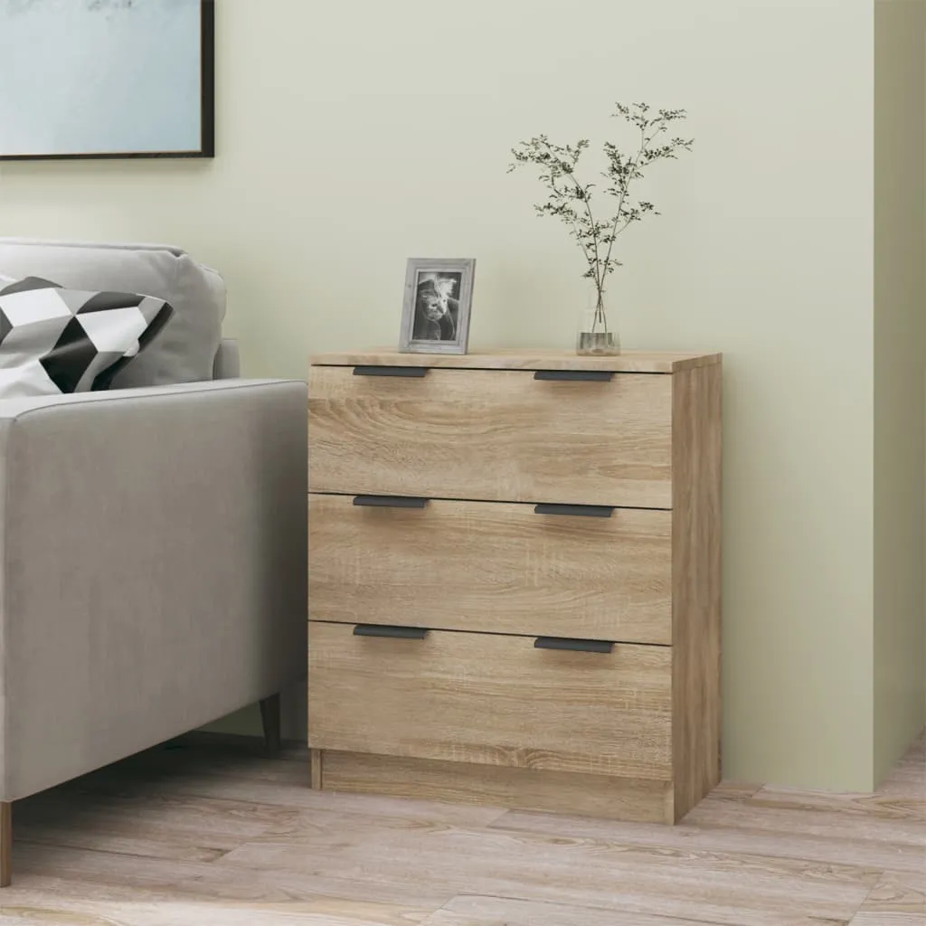 vidaXL Credenza Rovere Sonoma 60x30x70 cm in Legno Multistrato