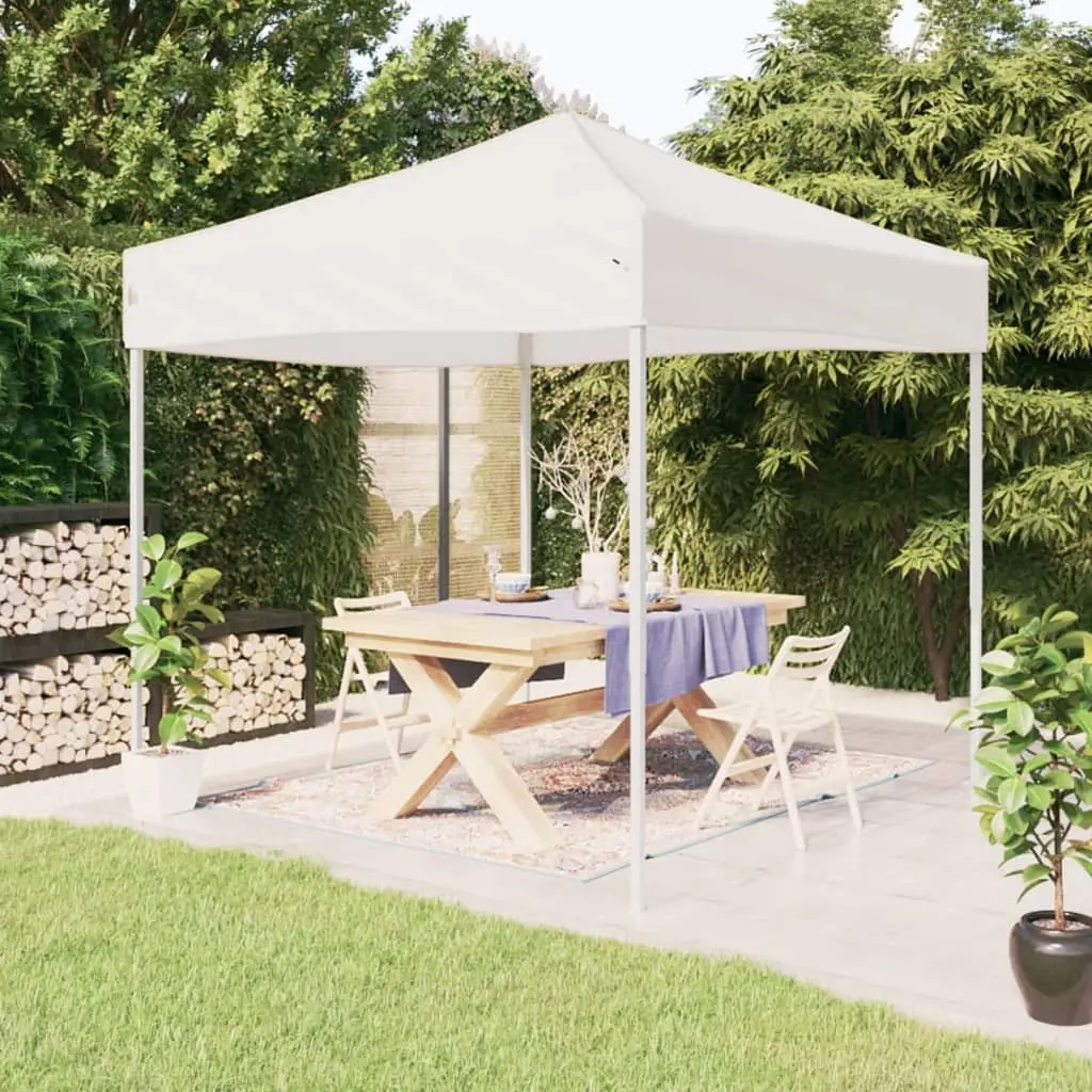 Tenda per Feste Pieghevole Bianca 2x2 m