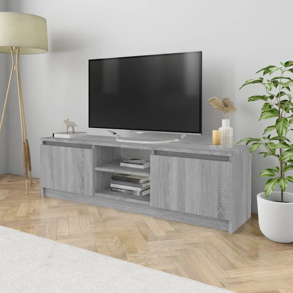 vidaXL Mobile TV Grigio Sonoma 120x30x35,5 cm in Legno Multistrato