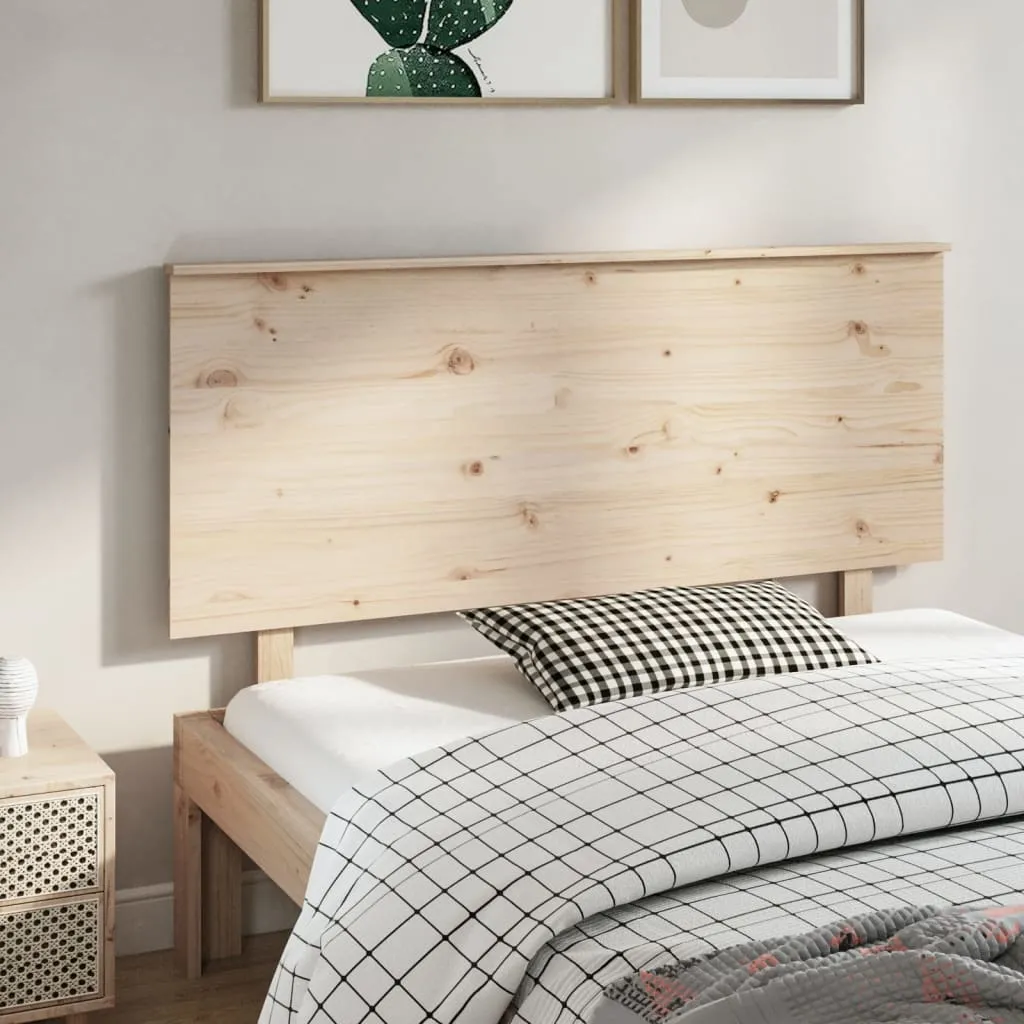 vidaXL Testiera per Letto 144x6x82,5cm Legno Massello di Pino