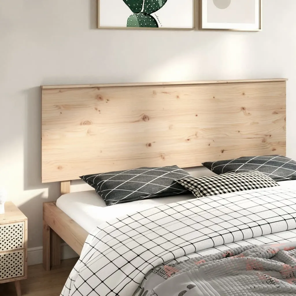 vidaXL Testiera per Letto 184x6x82,5 cm Legno Massello di Pino