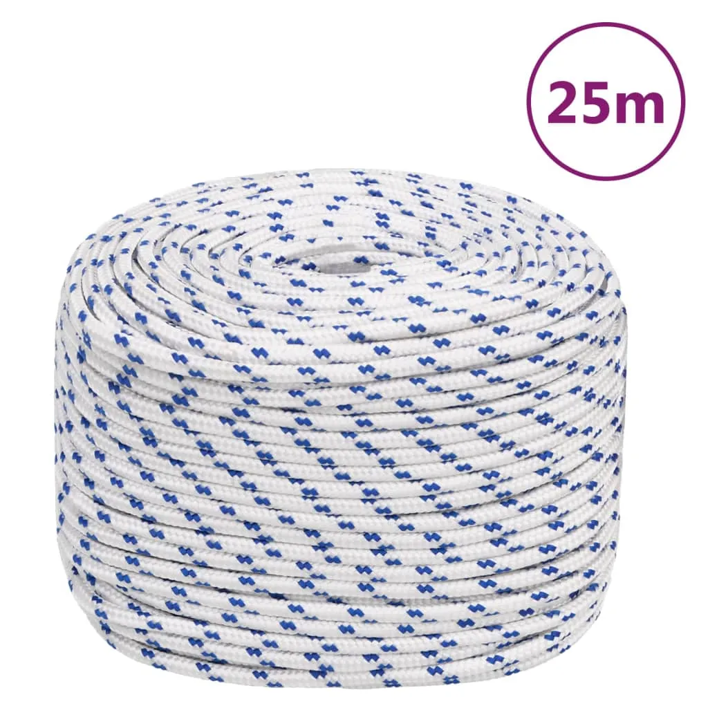 vidaXL Corda Nautica Bianca 6 mm 25 m in Polipropilene