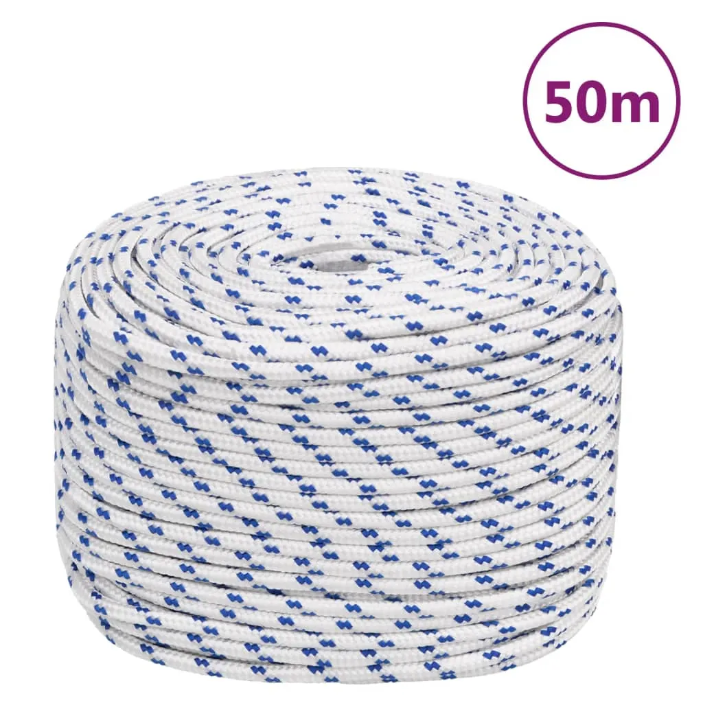 vidaXL Corda Nautica Bianca 6 mm 50 m in Polipropilene