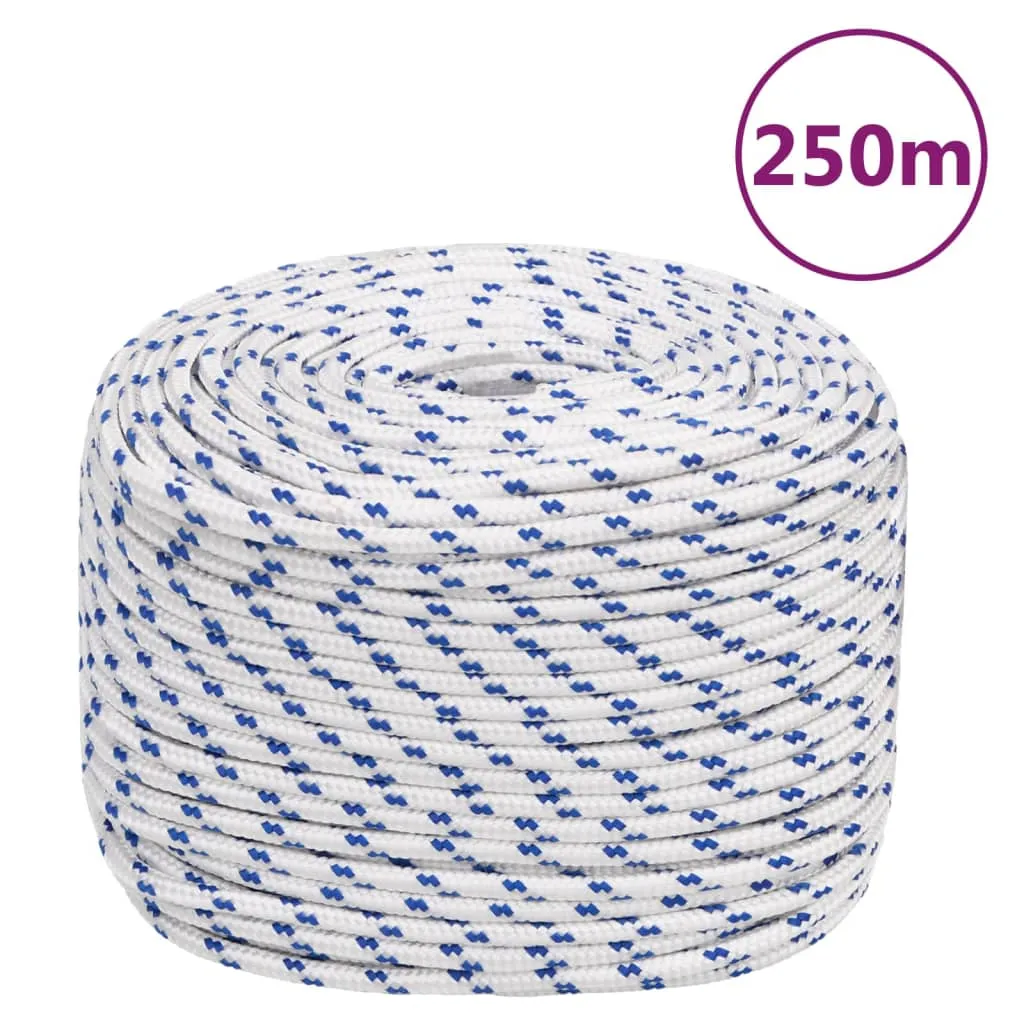 vidaXL Corda Nautica Bianca 6 mm 250 m in Polipropilene