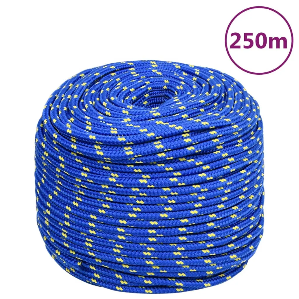 vidaXL Corda Nautica Blu 6 mm 250 m in Polipropilene