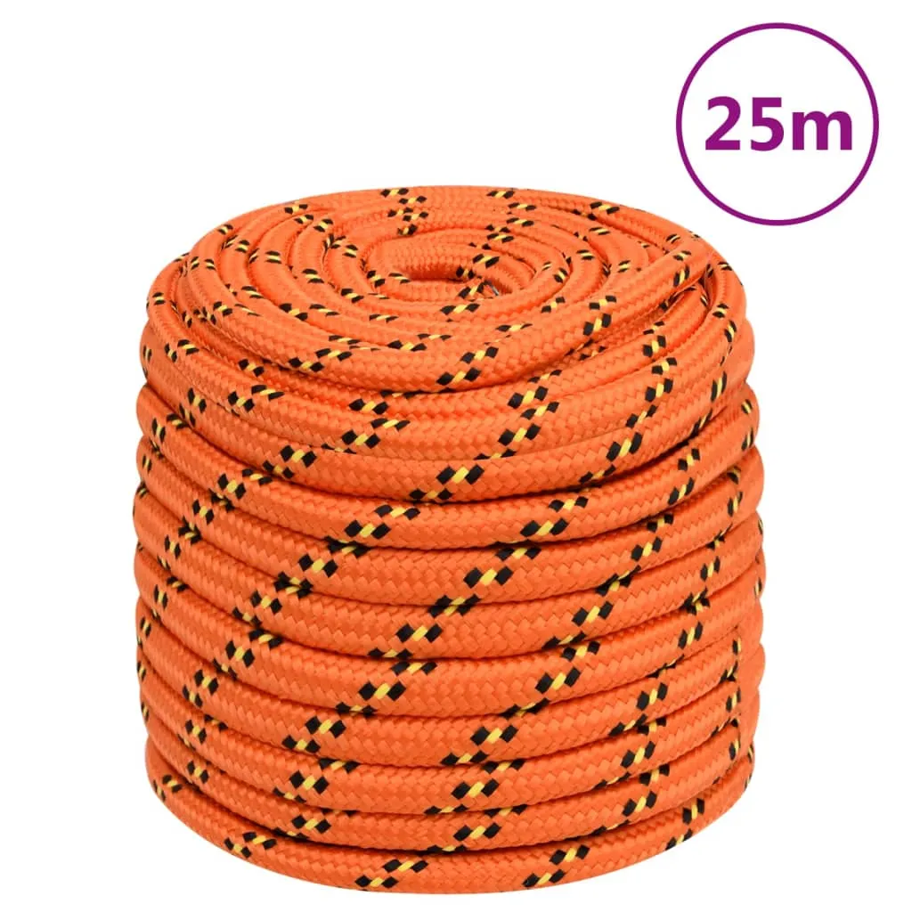 vidaXL Corda Nautica Arancione 16 mm 25 m in Polipropilene