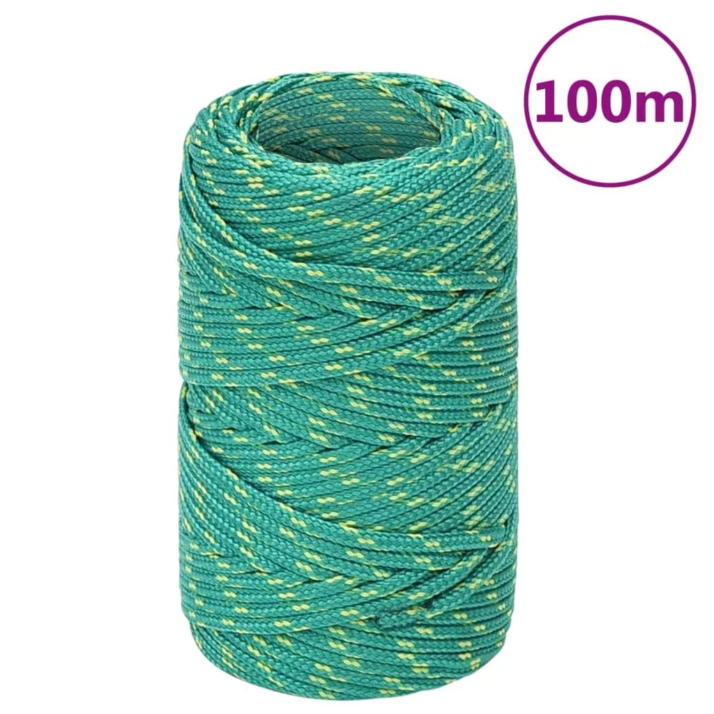 vidaXL Corda Nautica Verde 2 mm 100 m in Polipropilene