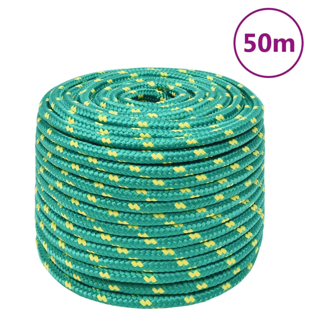 vidaXL Corda Nautica Verde 12 mm 50 m in Polipropilene