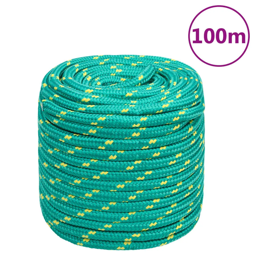 vidaXL Corda Nautica Verde 16 mm 100 m in Polipropilene