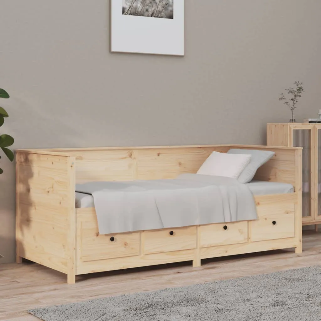 vidaXL Dormeuse 75x190 cm in Legno Massello di Pino