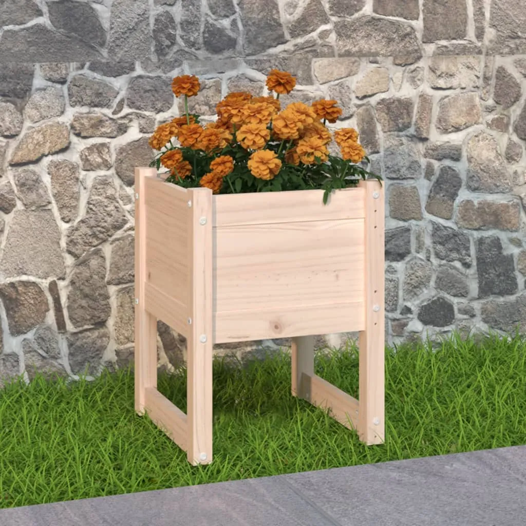 vidaXL Fioriera 40x40x52,5 cm in Legno Massello di Pino