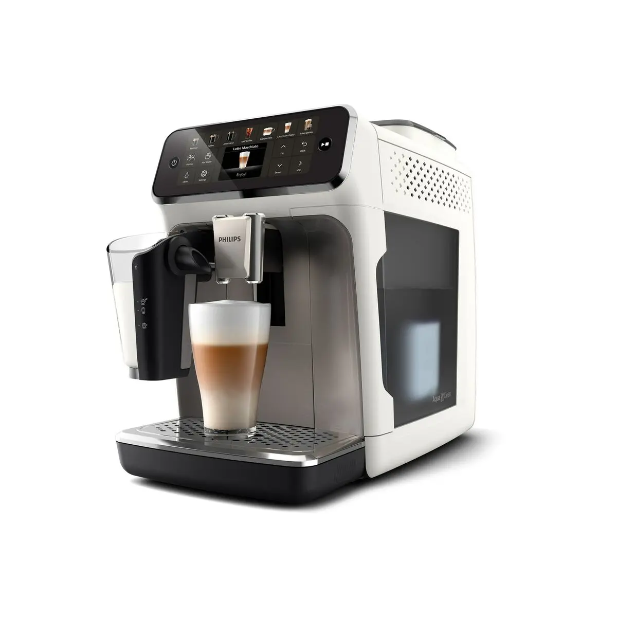 Caffettiera superautomatica Philips EP4443/70 Bianco Argentato 230 W 15 bar 1,8 L