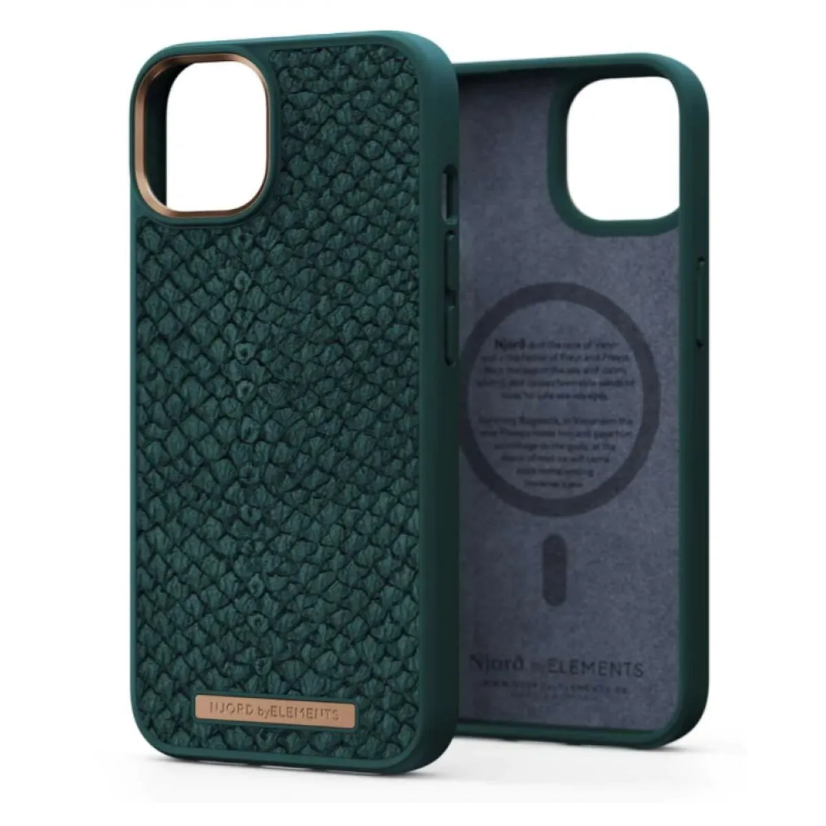 Custodia per Cellulare Njord Byelements IPHONE 14 Verde