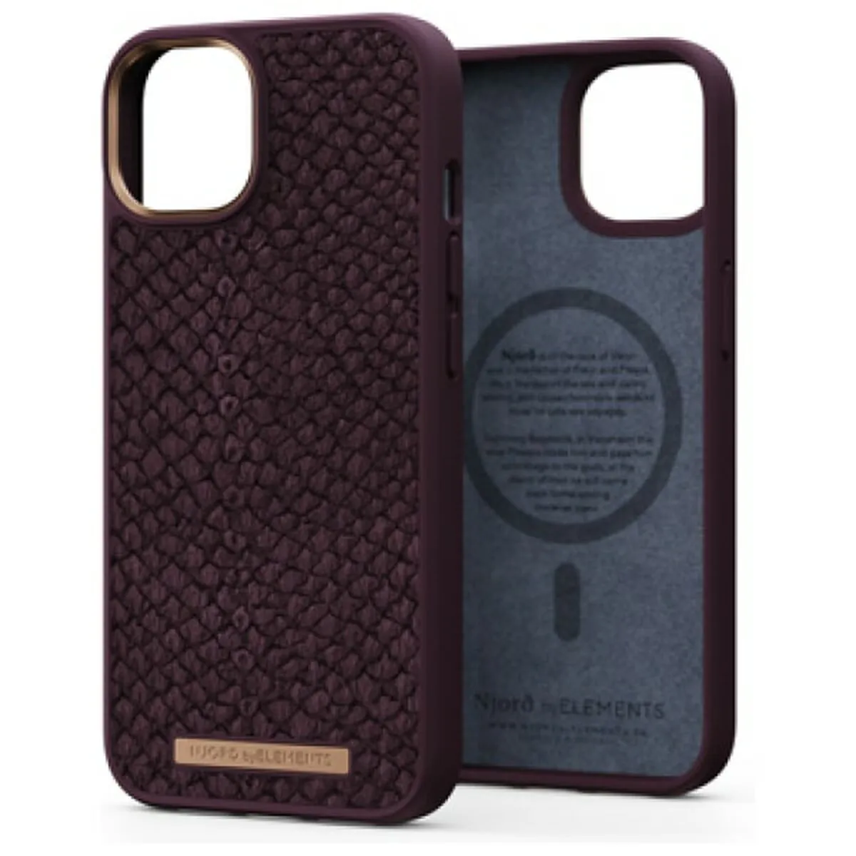 Custodia per Cellulare Njord Byelements IPHONE 14 Rosso