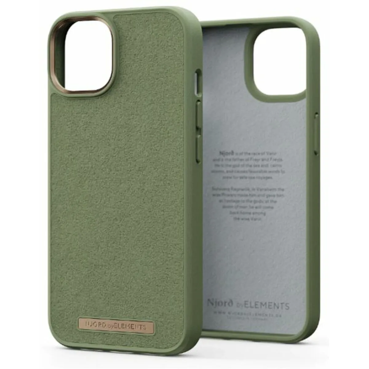 Custodia per Cellulare Njord Byelements Iphone 14 Oliva