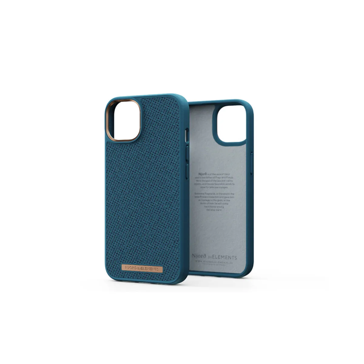 Custodia per Cellulare Njord Byelements IPHONE 14 Azzurro