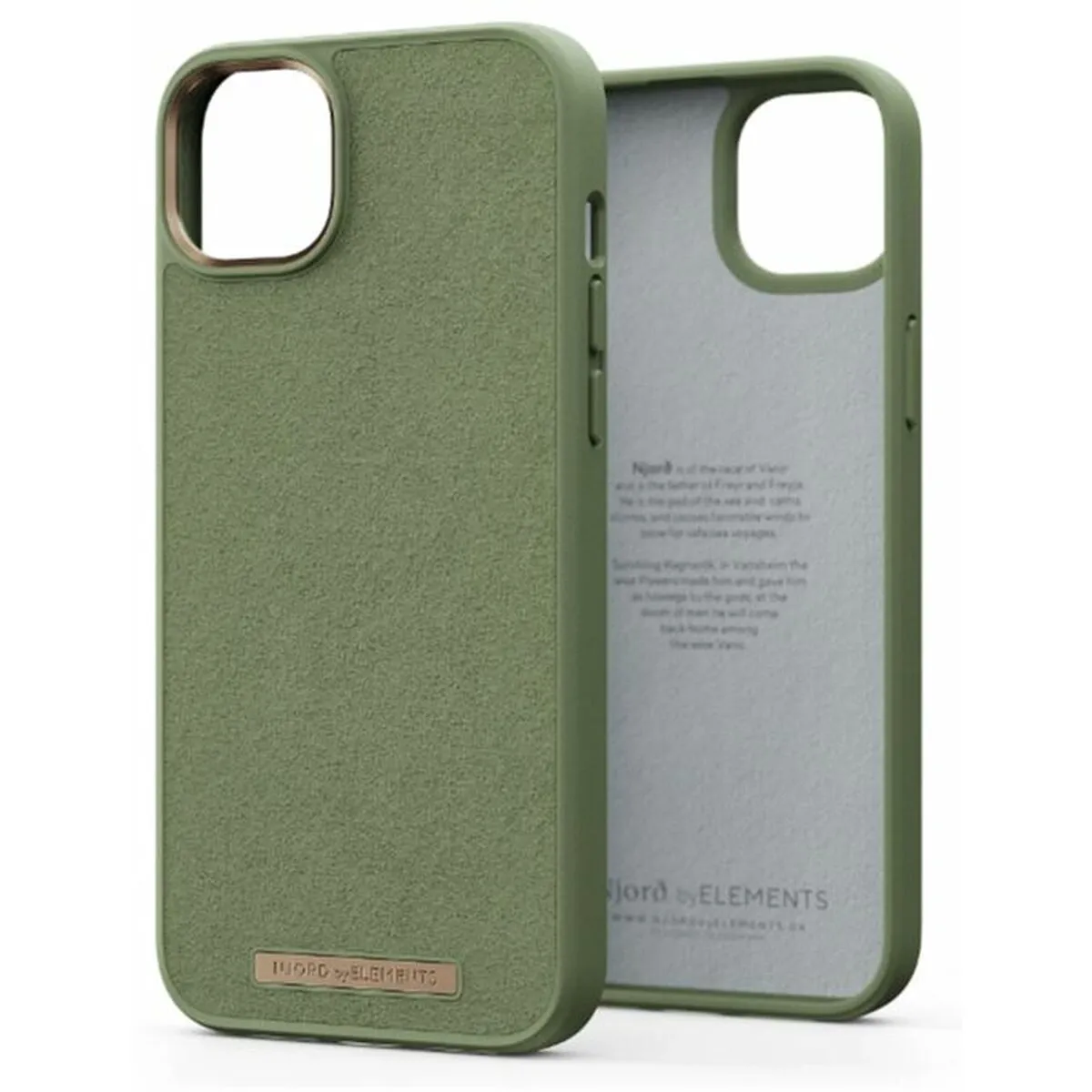 Custodia per Cellulare Njord Byelements Iphone 14 Plus Oliva