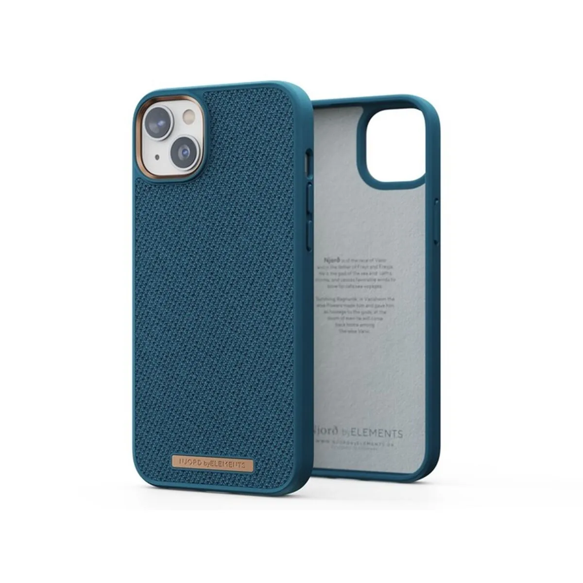 Custodia per Cellulare Njord Byelements Iphone 14 Plus Azzurro