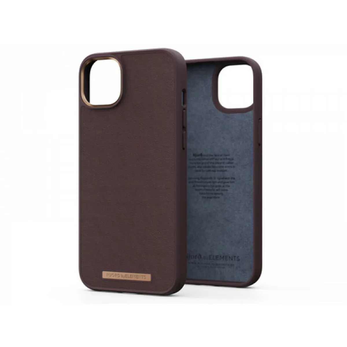 Custodia per Cellulare Njord Byelements Iphone 14 Plus Marrone