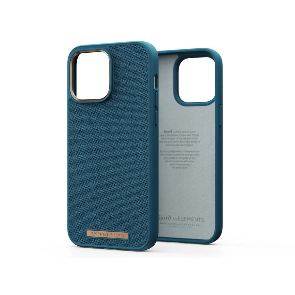 Custodia per Cellulare Njord Byelements Iphone 14 Pro Max Azzurro