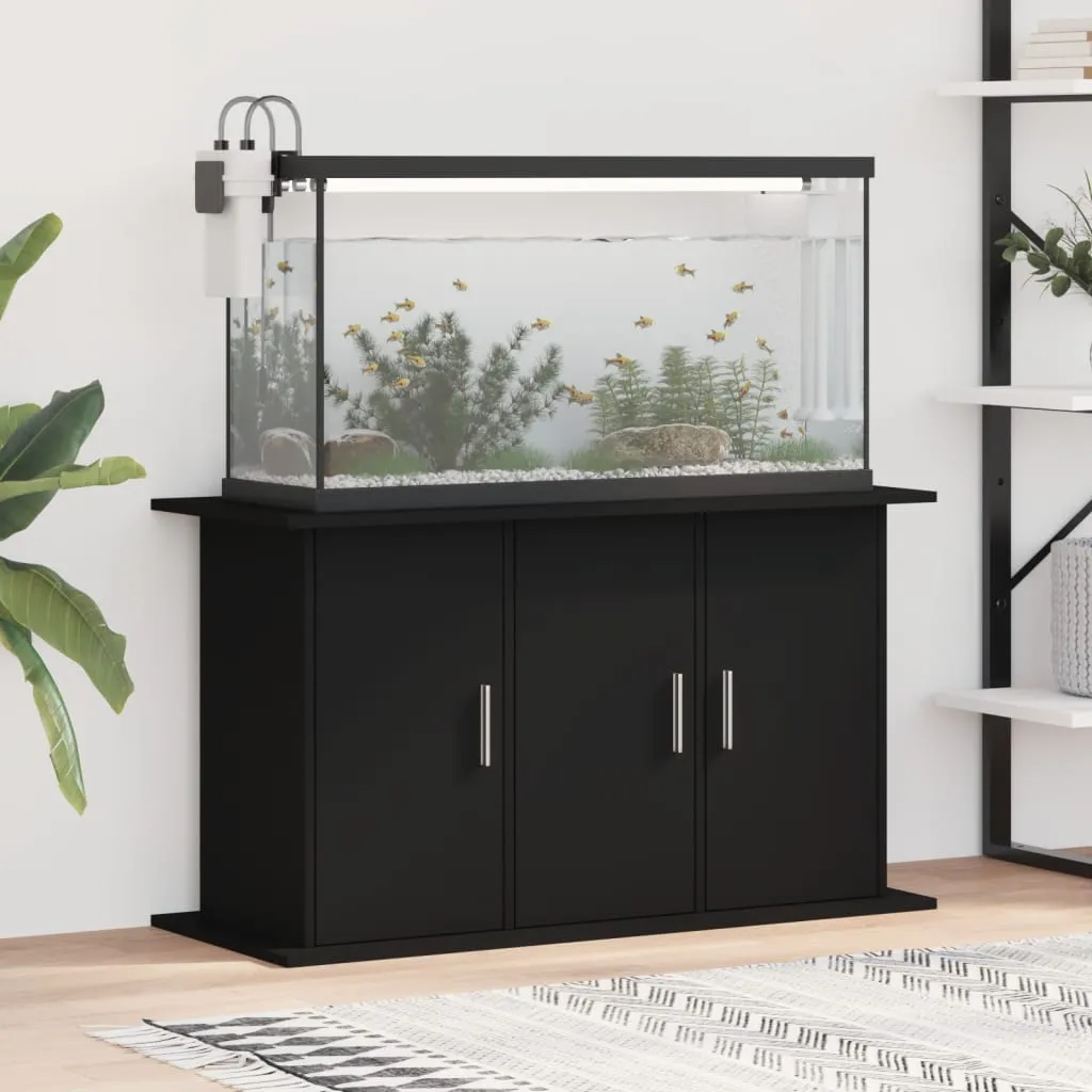 vidaXL Supporto per Acquario 101x41x58 cm in Legno Multistrato Nero