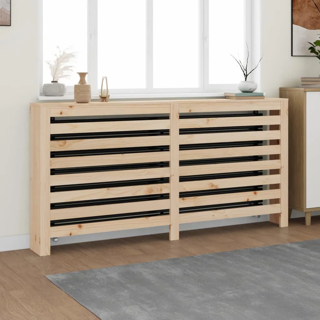 vidaXL Copertura Termosifone 169x19x84 cm in Legno Massello di Pino