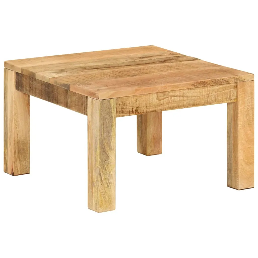 vidaXL Tavolino da Salotto 55x55x35 cm in Legno Massello di Mango