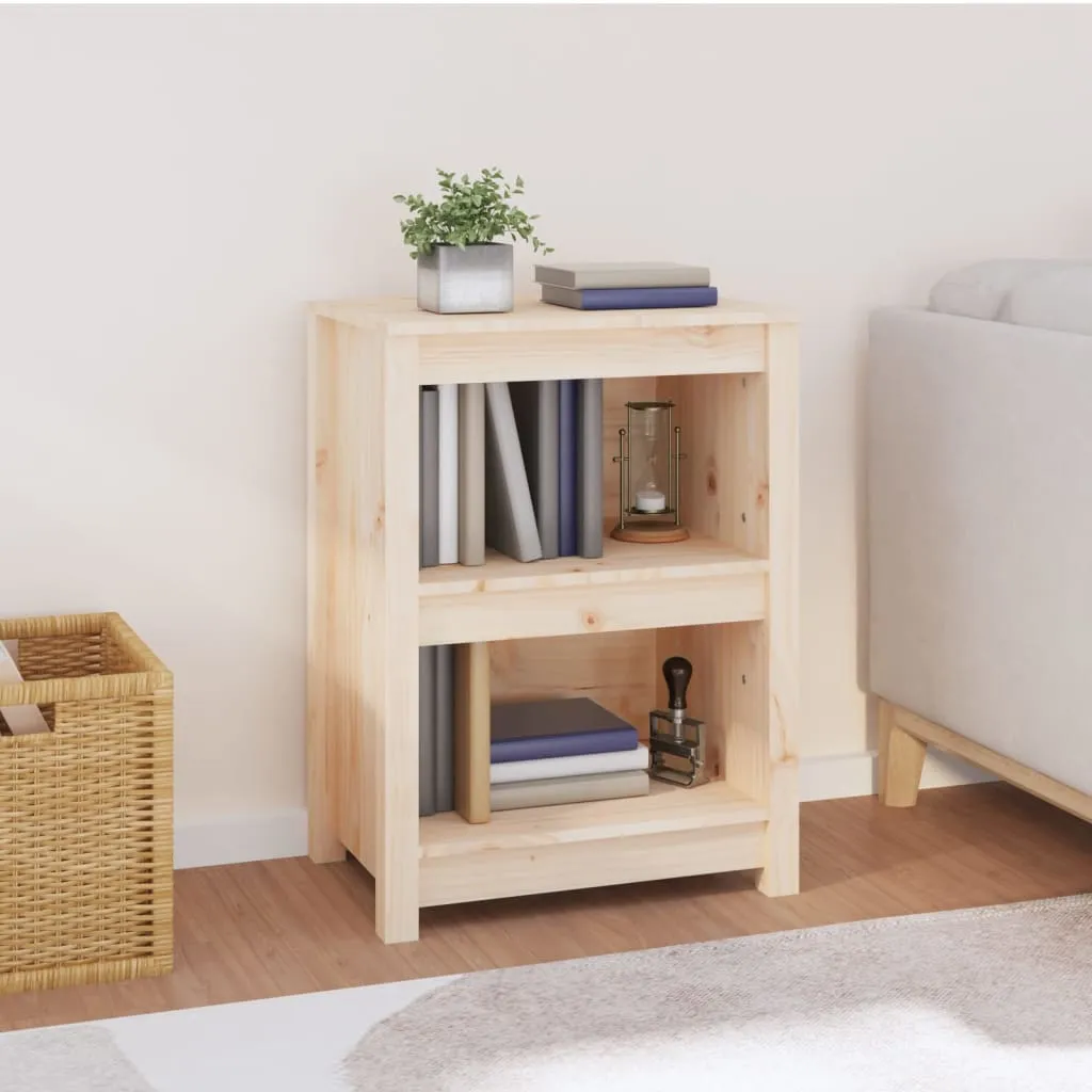 vidaXL Libreria 50x35x68 cm in Legno Massello di Pino