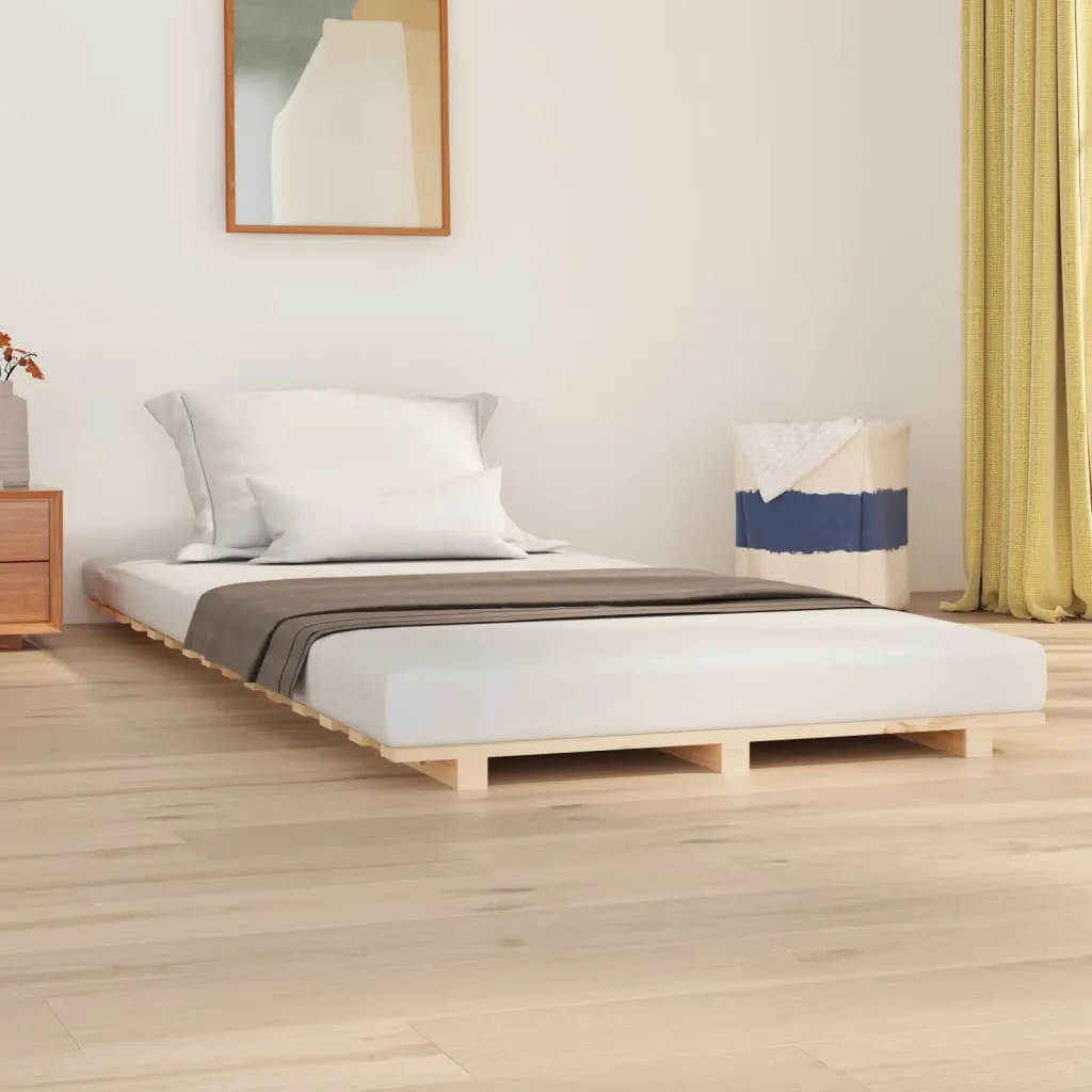 vidaXL Giroletto 100x200 cm in Legno Massello di Pino