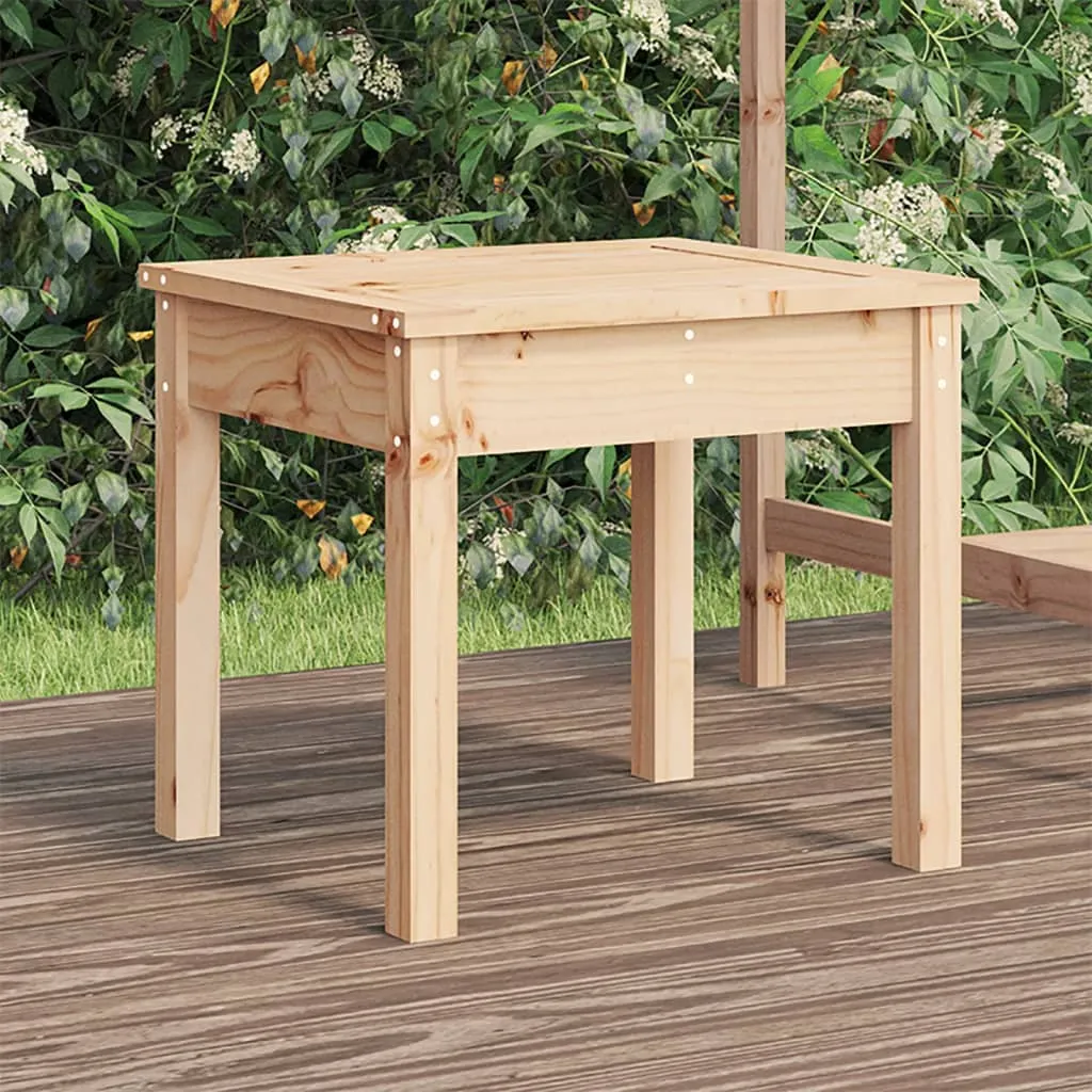 vidaXL Panca da Giardino 50x44x45 cm in Legno Massello di Pino