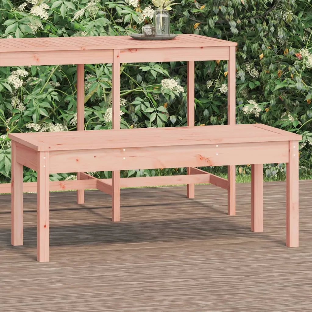 vidaXL Panca da Giardino 109x44x45 cm in Legno Massello di Douglas