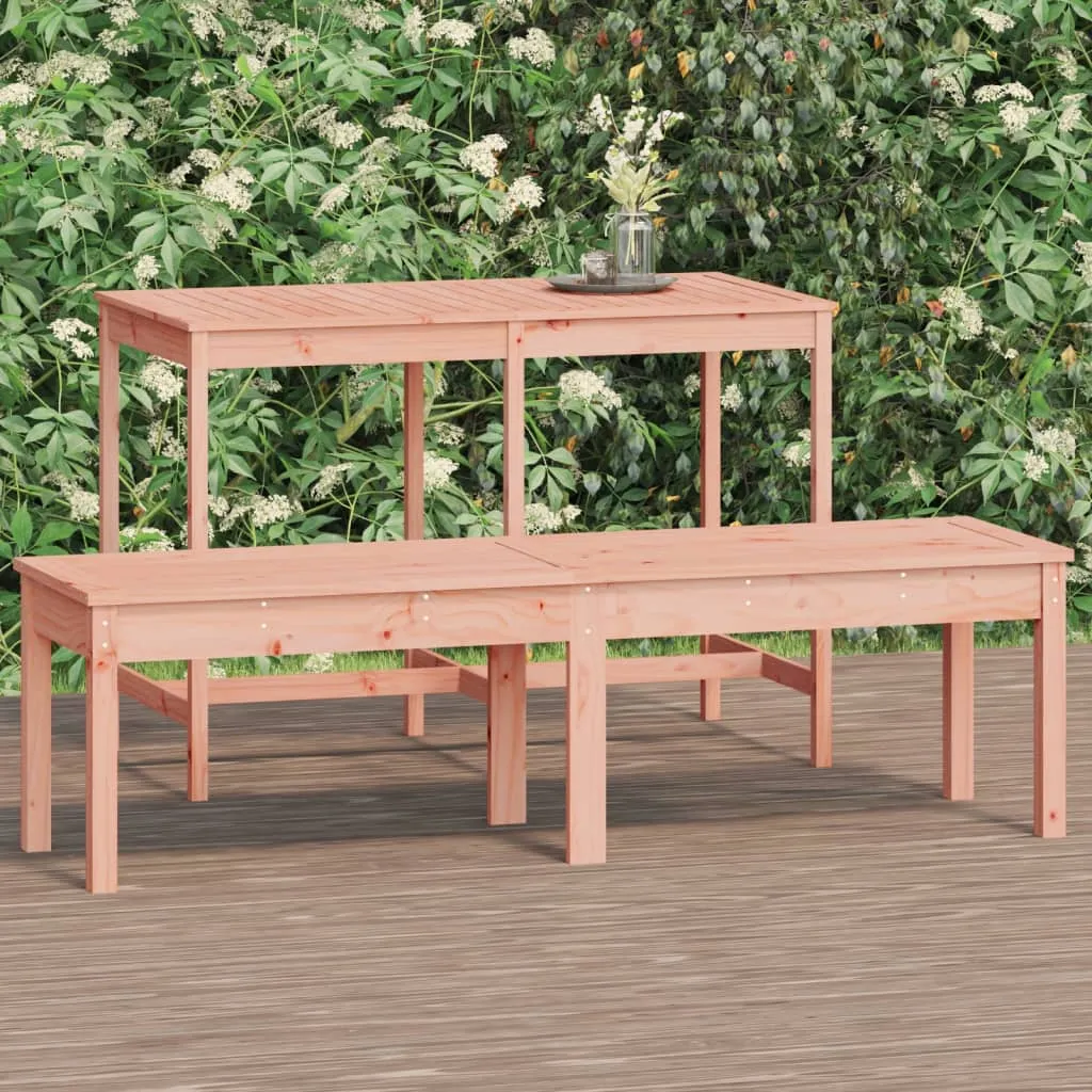 vidaXL Panca da Giardino 2 Posti 159,5x44x45 cm Legno Massello Douglas