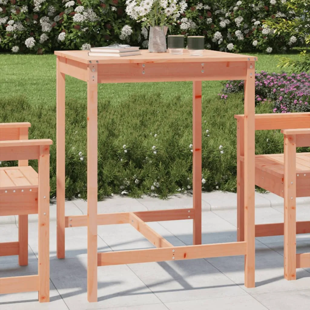 vidaXL Tavolo da Giardino 82,5x82,5x110cm in Legno Massello di Douglas