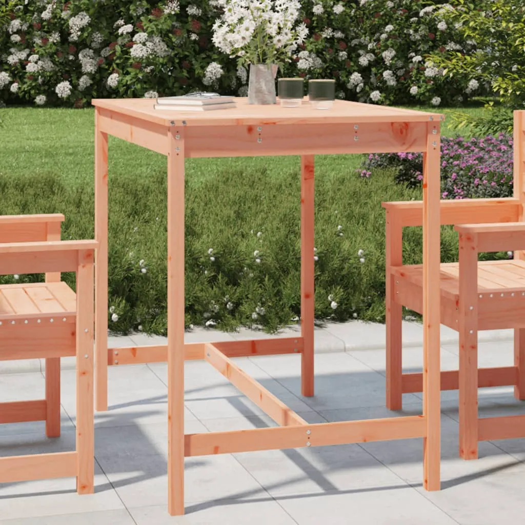 vidaXL Tavolo da Giardino 121x82,5x110cm in Legno Massello di Douglas