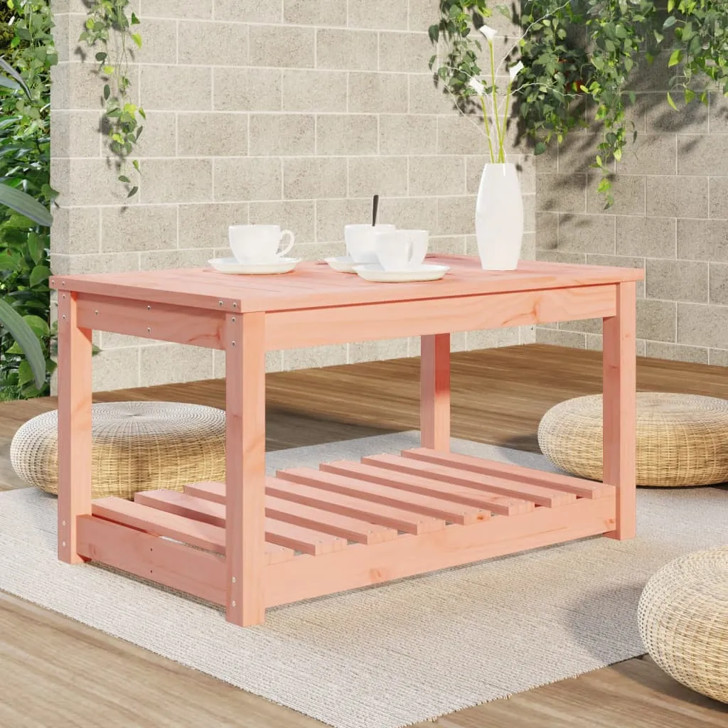 vidaXL Tavolo da Giardino 82,5x50,5x45 cm in Legno Massello di Pino