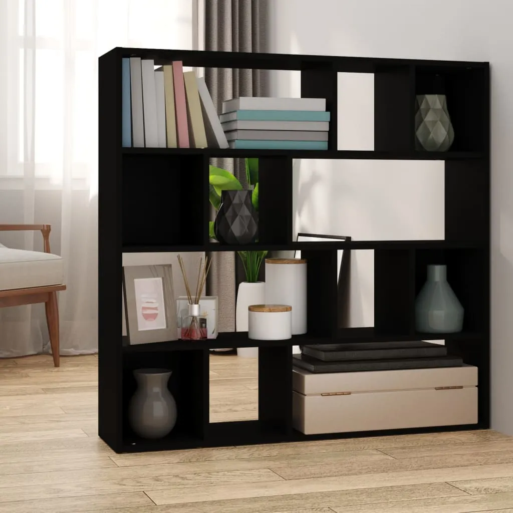 vidaXL Libreria/Divisorio Nero 105x24x102 cm